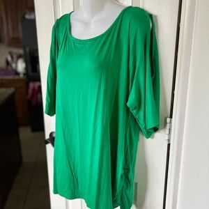 NWOT Magic Fit Kelly Green Tunic 3XL